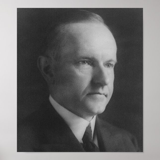 Calvin Coolidge Poster (Framsidan)