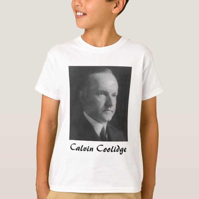 Calvin Coolidge Tee (Framsida)