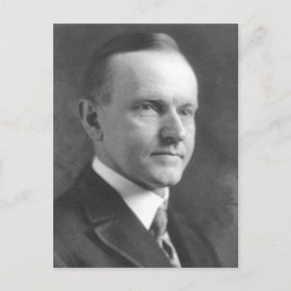 Calvin Coolidge Vykort