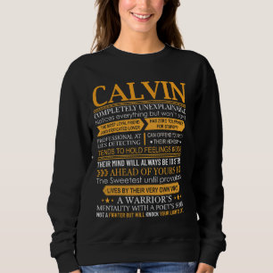 Calvin First Namn Shirt - Personlig Namn Calvin T