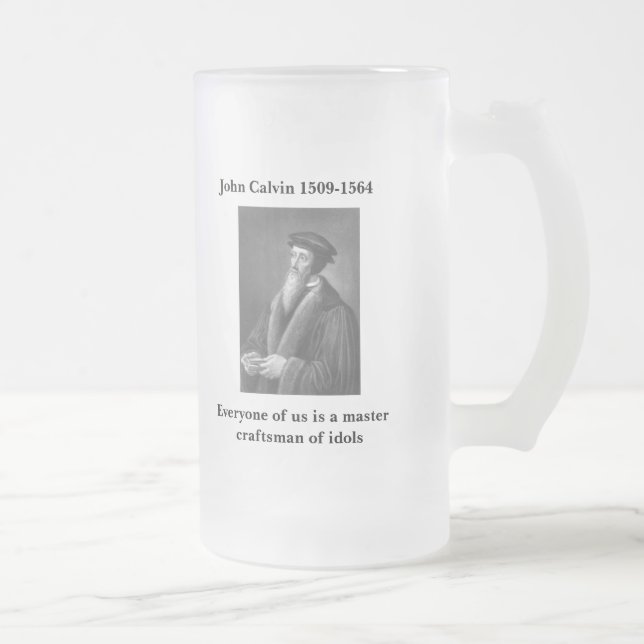 Calvin glass ölstein frostat ölglas (Höger)