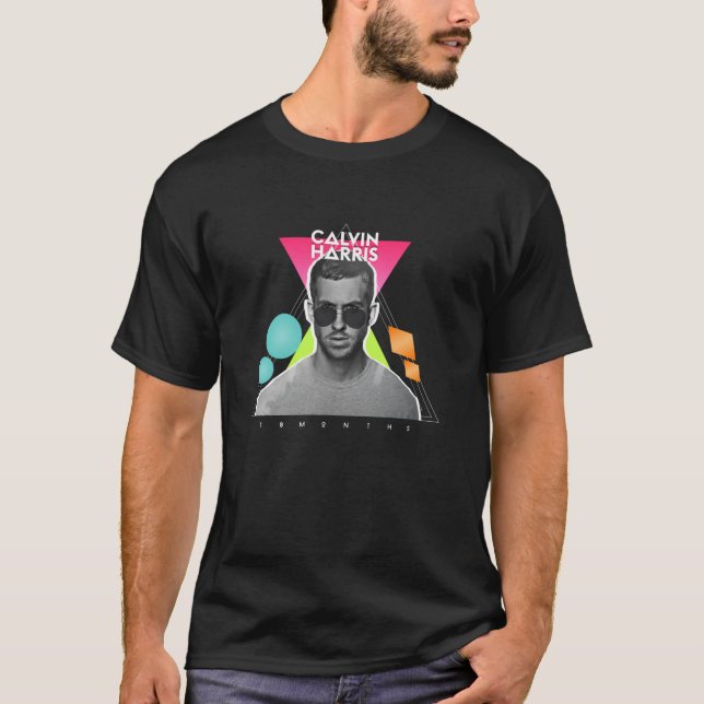 Calvin Harris T Shirt (Framsida)