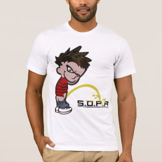 Calvin kissar SOPA Tee Shirt