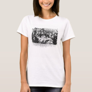 Calvin och Luther (gravyr) Tee