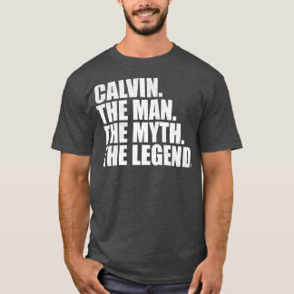 CalvinCalvin Namn Calvin given namn T Shirt