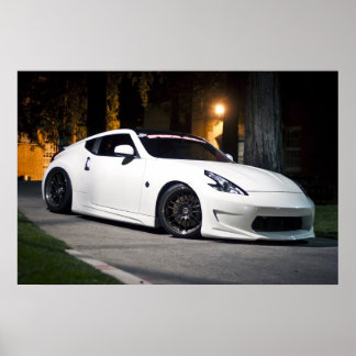 Calvin's 370 z poster