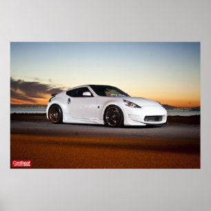 Calvin's 370 z poster