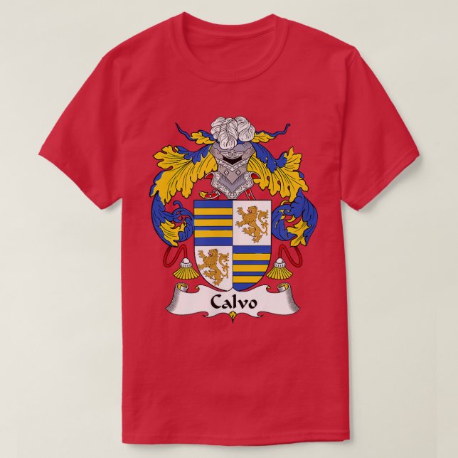 Calvo Jackar Arm - Familjevila T Shirt (Design framsida)
