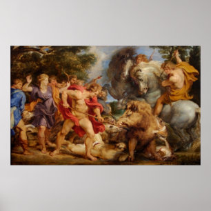 Calydonic Boar Hunt Poster