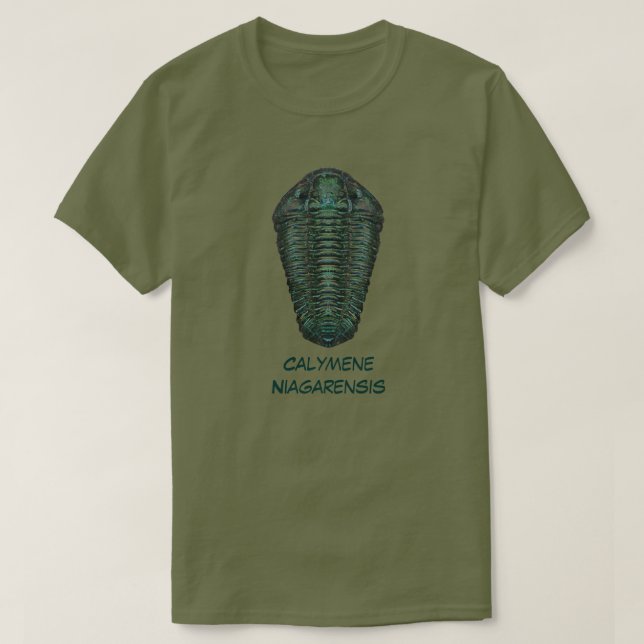 Calymene Niagarensis Trilobite Tee (Design framsida)