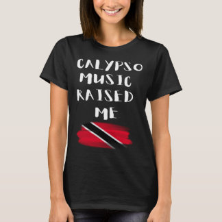 Calypso Music tog upp Trinidad och Tobago Trini T Shirt
