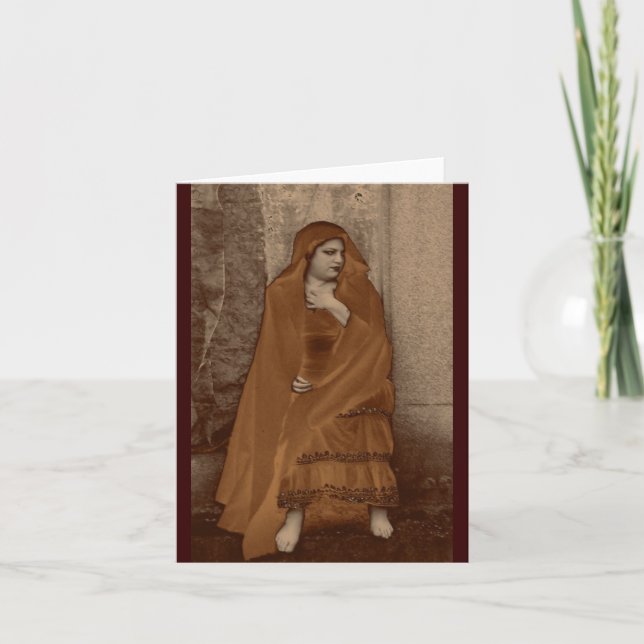 Calypsos Secret - Notecard Kort (Framsida)