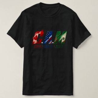 CAM 26 Värdnationer Fotboll Fan T-Shirt