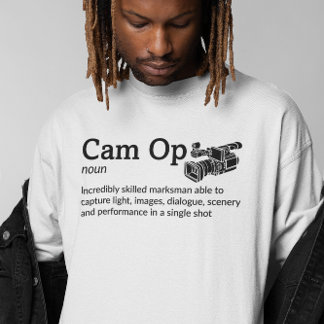 Cam Op Definition Light Mode - Kamera T Shirt