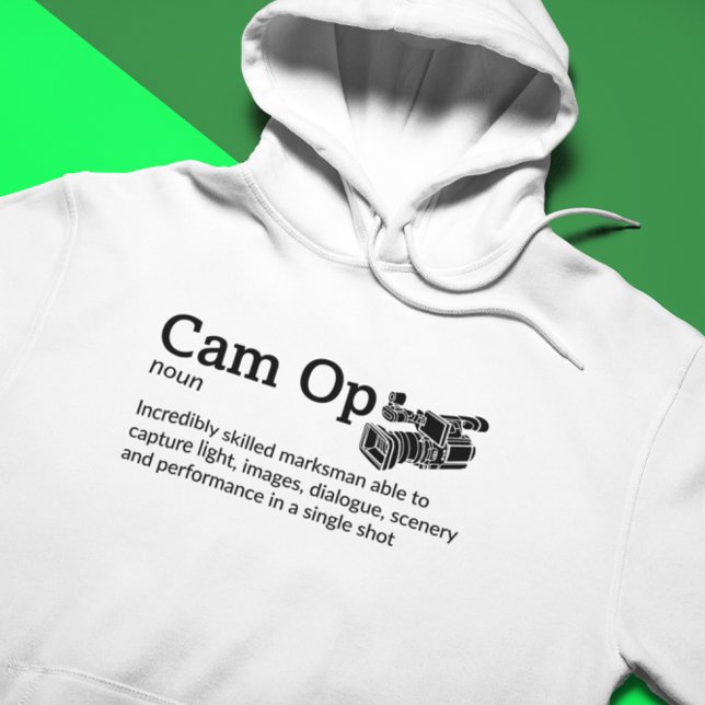Cam Op Definition Lighy Mode - Kameragrupp Hoodie (Skapare uppladdad)