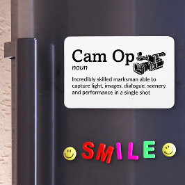 Cam Op Definition - Set Life 4 tum x 6 tum Flex Magnet
