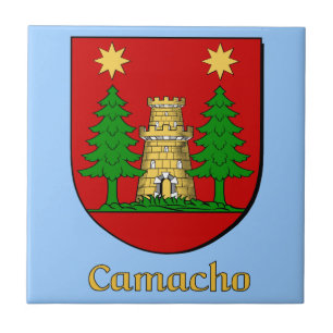 Camacho Family Shield Kakelplatta