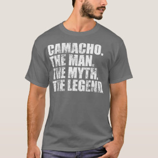 CamachoCamacho Family namn Camacho, efternamn Cama T Shirt