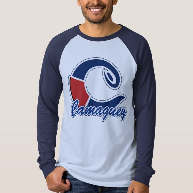 CAMAGUEY CUBAN BASEBALL T SHIRT (Framsida)