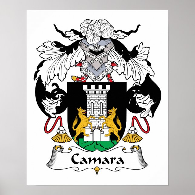 Camara Family Crest Poster (Framsidan)