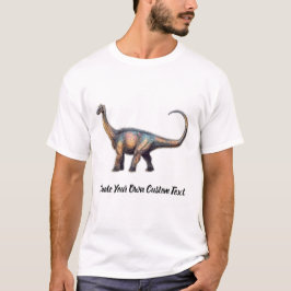 Camarasaurus Dinosaur Skapa Din Egen Anpassad Text T Shirt