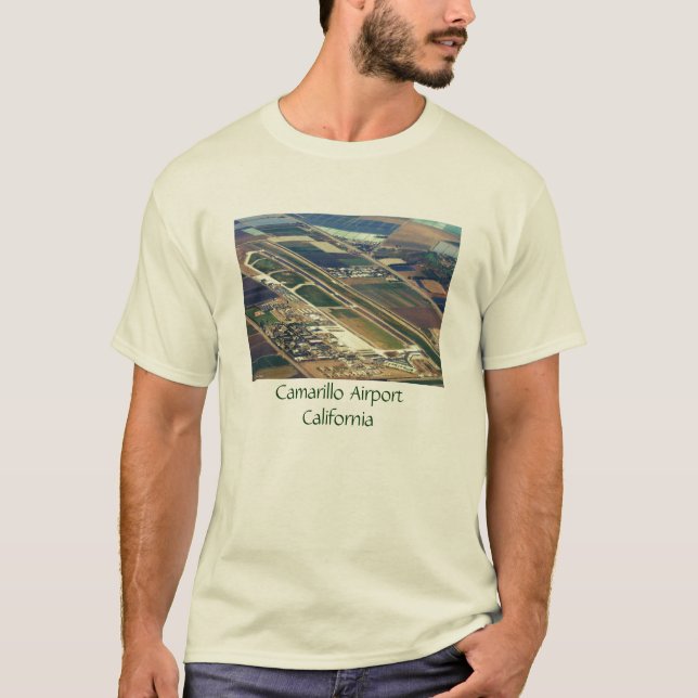 Camarillo flygplats, Camarillo AirportCalifornia Tee Shirt (Framsida)