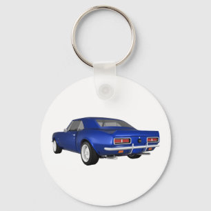Camaro 1967 SS: Blåttfullföljande: 3D modellerar Nyckelring