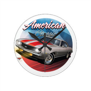 Camaro 1968 SS tar tid på Rund Klocka
