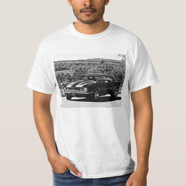 Camaro 1968 tee shirt (Framsida)