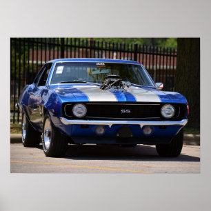 Camaro 1969 SS Poster