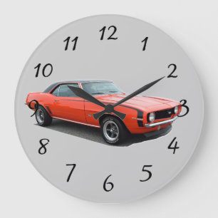 Camaro 1969 SS Stor Klocka
