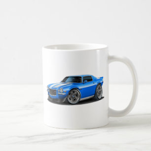 Camaro 1970-73 blå/vit bil kaffemugg