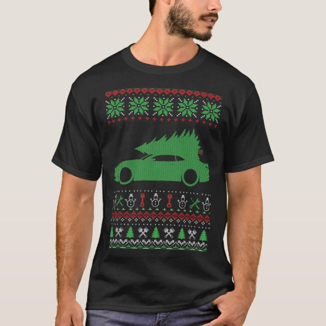 Camaro 2010 Christmas Ugly Sweater XMAS   Camaro T T Shirt (Framsida)