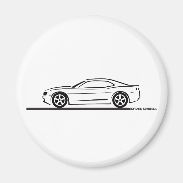 Camaro 2010 magnet (Framsidan)