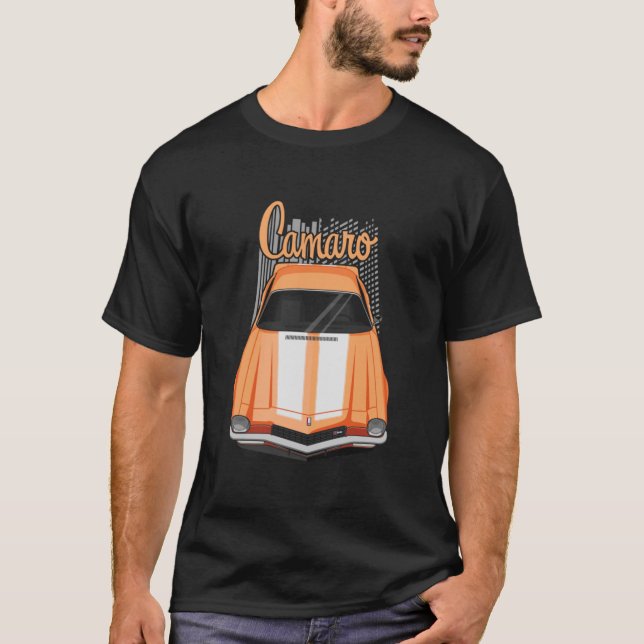 Camaro 2nd gen 1970 - orange Essential T Shirt (Framsida)