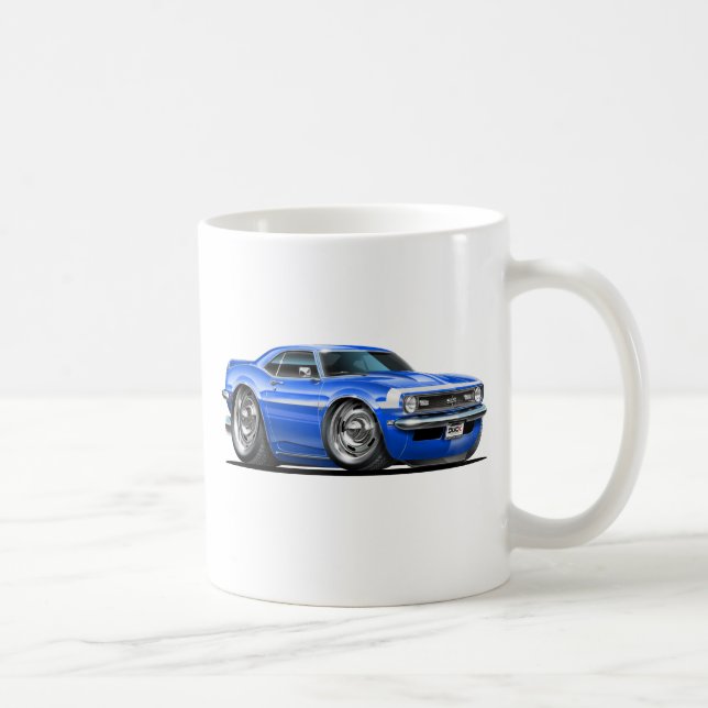 Camaro blåvit bil 1968 kaffemugg (Höger)