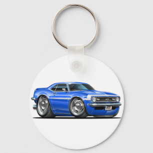 Camaro blåvit bil 1968 nyckelring