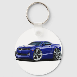 Camaro blåvit bil 2010-12 nyckelring