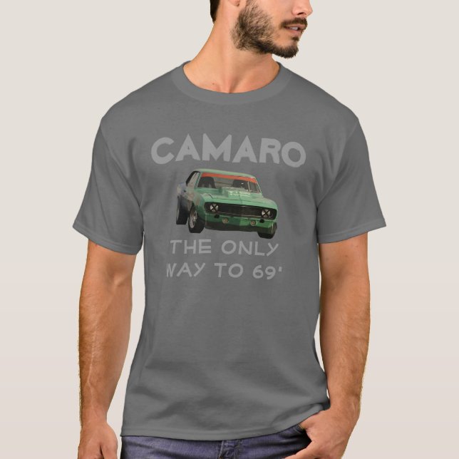 Camaro - de enda långt till 69', t-shirt (Framsida)