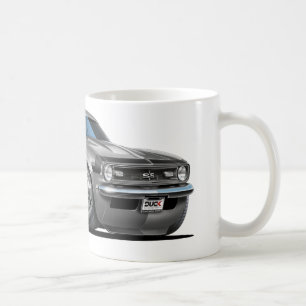 Camaro Grå färg-Svart bil 1968 Kaffemugg