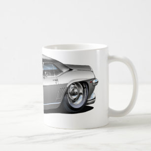 Camaro Grå färg-Svart bil 1969 Kaffemugg