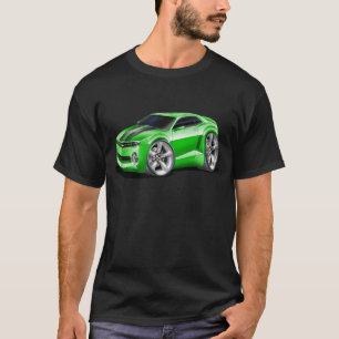 Camaro Grönt-Svart bil 2010-11 Tee Shirt