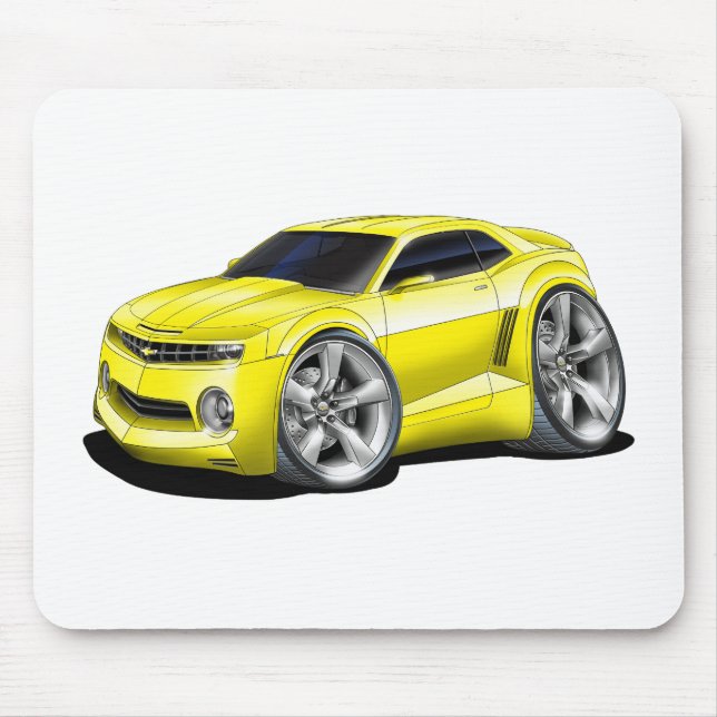 Camaro gul bil 2010-11 musmatta (Framsidan)