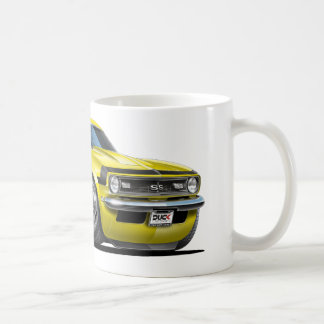 Camaro Gult-Svart bil 1968 Kaffemugg