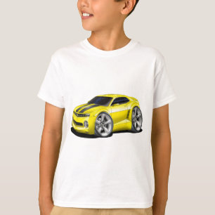Camaro Gult-Svart bil 2010 Tee
