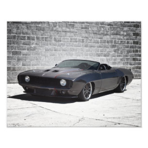 Camaro hot rod 1969 fototryck