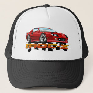 CAMARO_IROC_Z_red Truckerkeps