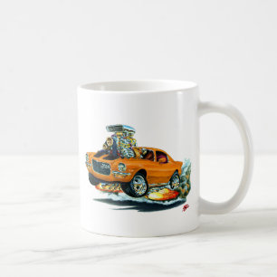 Camaro Orange-Svart bil 1970-72 Kaffemugg