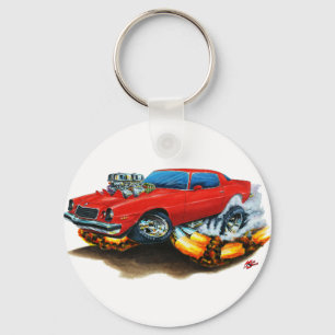 Camaro röd bil 1974-78 nyckelring
