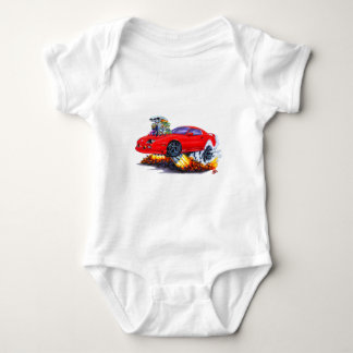 Camaro röd bil 1982-92 tee shirt